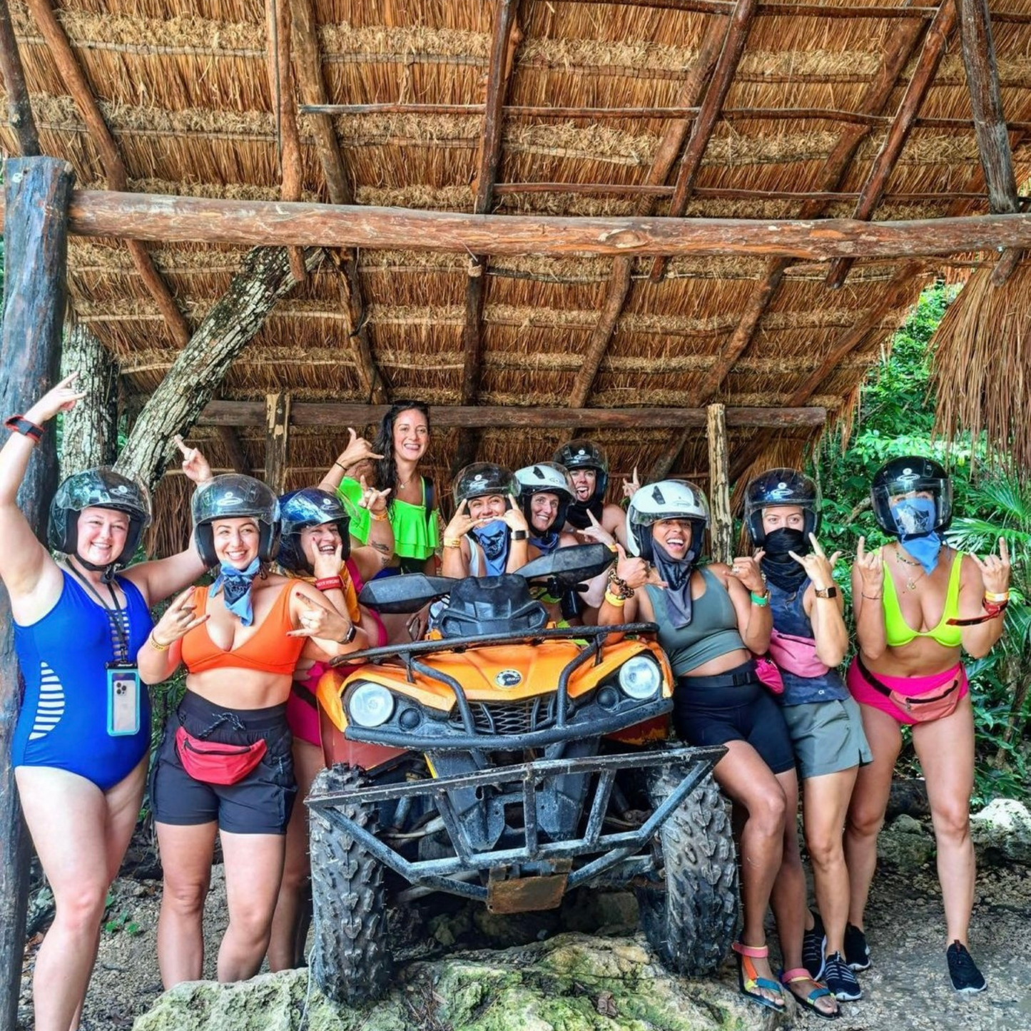 Adventure scape Bachelorette Tulum