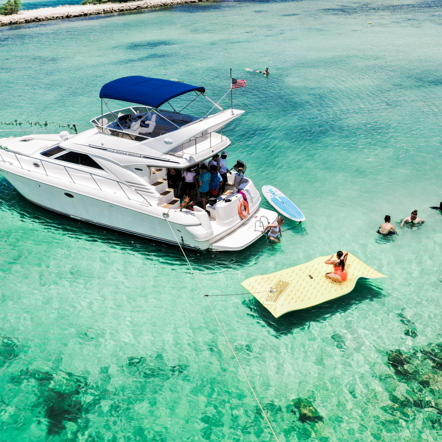 42 ft Yatch Puerto Aventuras (Cap Max 18 People)
